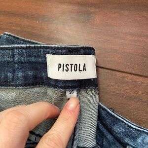 PISTOLA Dark Wash Jeans Cotton Blend  Soft Stretchy Size 26